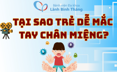 (HCDC-Clip) TẠI SAO TRẺ DỄ MẮC TAY CHÂN MIỆNG?